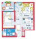 Kleine Wohnung in gepflegter Wohneinheit - Grundriss_1_100
